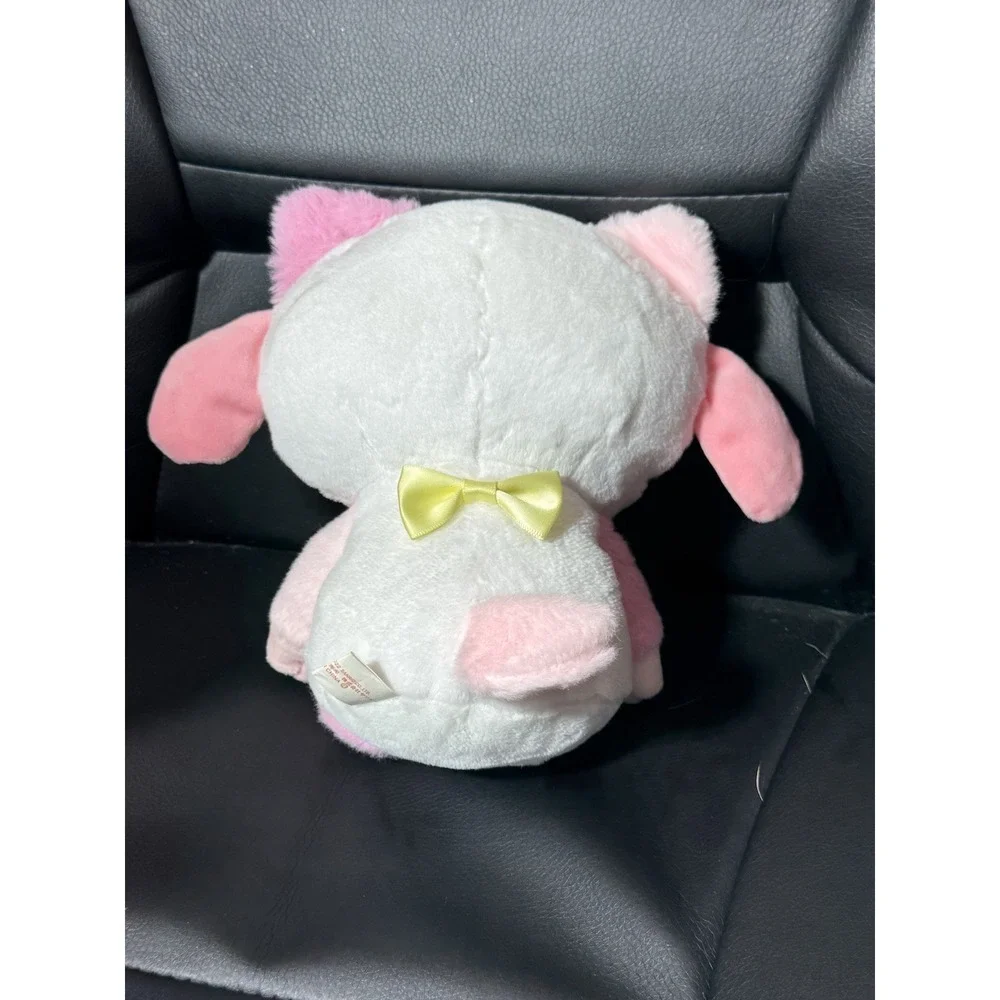 Sanrio My Melody Plush Pink &‎ White Bunny Costume w/ Yellow Bow Collectible